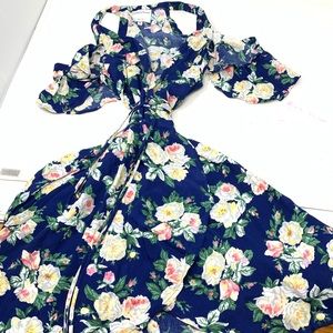 NWT privacy please delta floral dress size XS